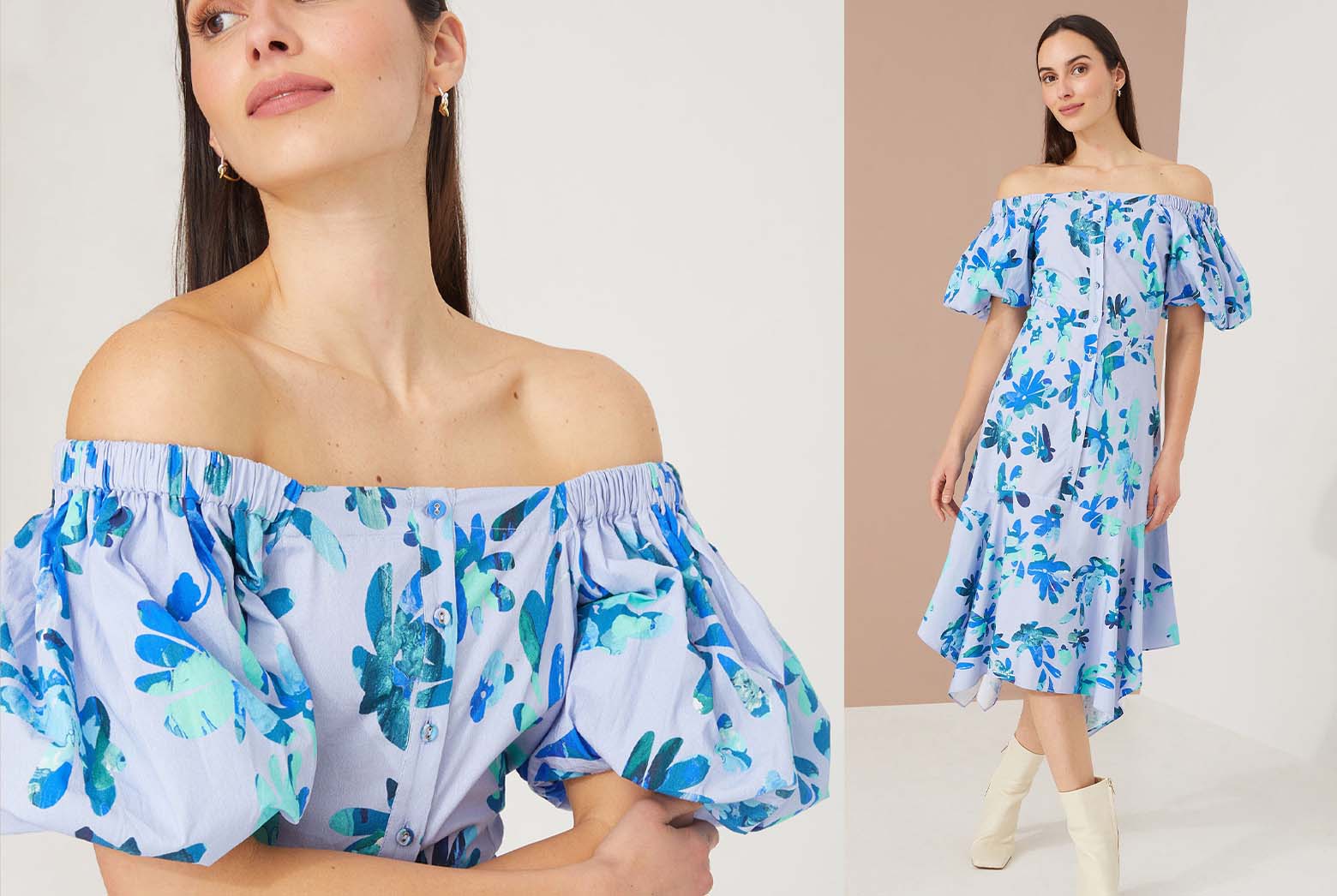 Women's Dresses - Floral Dresses